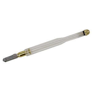 Toyo TC17B Oil Glass Cutter – Brass Handle – Straight Head – Genuine