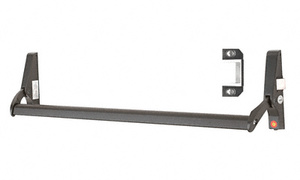 CRL Dark Bronze 48" Jackson® 10 Series Right Hand Reverse Bevel Crossbar Rim Panic Exit Device