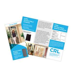 CRL Euro Retractable Screen Trifold Sales Flyer