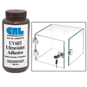 CRL UV603 Medium Viscosity UV Adhesive - 1000g