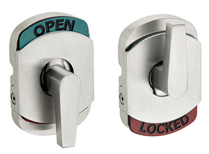 CRL Brushed Stainless Locking Ladder Pull Lock Indicator