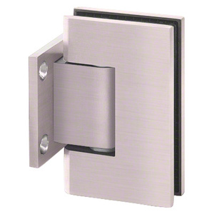 Brushed Pewter Wall Mount with Short Back Plate Designer Series Hinge