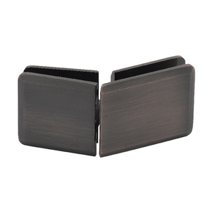 Polished Copper Beveled 135 Glass To Glass Premier Series Operable Transom Clip