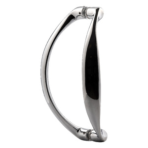 Polished Chrome 10" Ergonomic Style Back to Back Handles