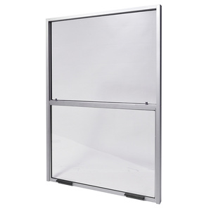 CRL Satin Anodized 24" x 36" Vertical Sliding Service Windows with 1/4" Clear tempered Glass included No Screen 