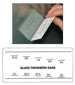 CRL MG1500SS Fractional and Metric Scale Set for MG1500 Glass