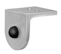 CRL Brushed Stainless Laguna Series Ceiling Mounted Door Stop Fitting