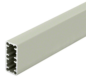 CRL Oyster White Trimline 2-3/8" x 1-1/8" Aluminum Post