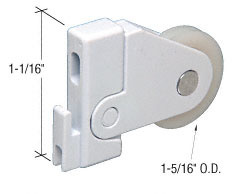 CRL 1-5/16" Nylon Screen Roller Assembly
