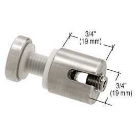 CRL Drill-Thru Connector for Vertical Panels