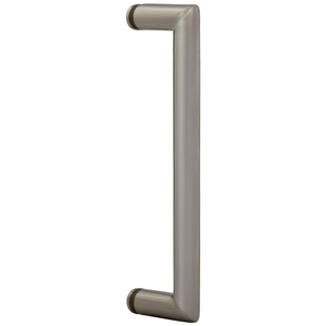 Brushed Nickel 8" Mitered Single Mount Handle