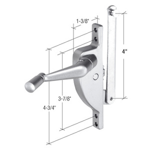 CRL Left Hand Jalousie Window Operator - 4" Link