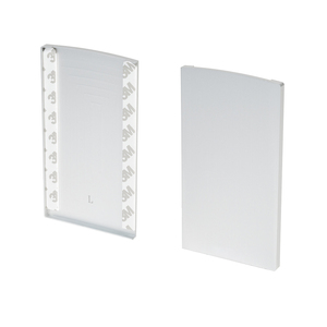 CRL TurboFlex Fascia Mount Mill Aluminum Left End Cap