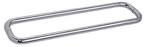 CRL Polished Nickel 24" BM Series Back-to-Back Towel Bar Without Metal Washers