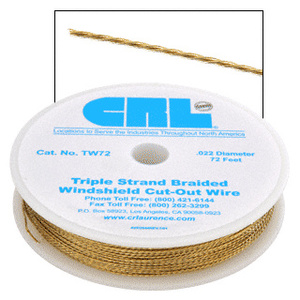 CRL Triple Strand Braided Cut-Out Wire