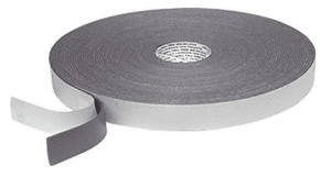CRL 3/8 Adhesive Back Gray Felt Tape - Furniture Pads 