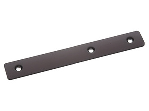 CRL Dark Bronze Flat Faceplate With No Cut-Out