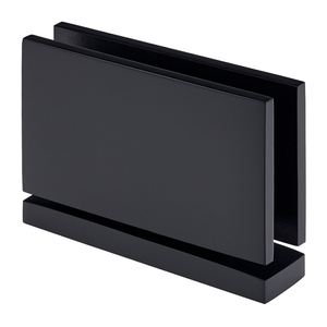 CRL Matte Black Cardiff Series Top or Bottom Mount Hinge