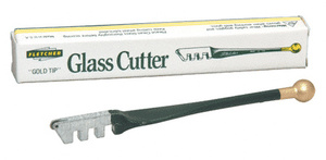 CRL Fletcher® Gold-Tip® Metal Handle Ball End Glass Cutters