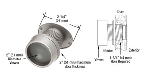 CRL Gray "Giant Screen" Door Viewer