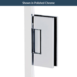 Polished Brass Jamb Custom Height with 2 Solid Brass Designer Hinges