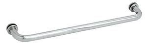 CRL Polished Chrome 26" BM Series Tubular Single-Sided Towel Bar