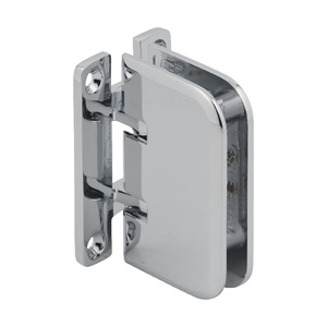 CRL Polished Chrome Estate 037 Series Wall Mount 'H' Back Plate Hinge