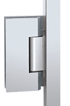 CRL Polished Chrome 72" Geneva Series Jamb Mounted Hinge Kit