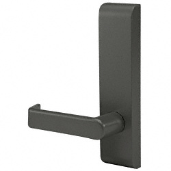 CRL Jackson® 8500 Dummy Lever Trim for Narrow Stile with Inactive Flat Lever Dark Bronze Finish