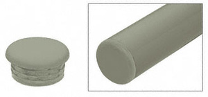 CRL Beige Gray Quick Connect Color Match End Cap for 1-1/2" Diameter Tubing