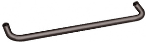 CRL Oil Rubbed Bronze 30" BM Series Single-Sided Towel Bar Without Metal Washers