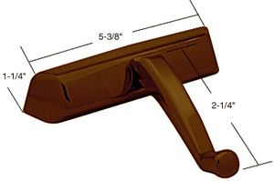 CRL Bronze EntryGard® Metal Cover with Folding Handle