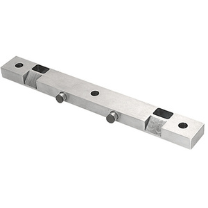 CRL Brushed Stainless Door Stop/ Strike for Double Patch Doors