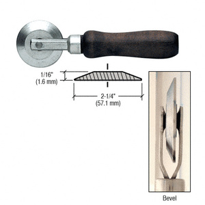 CRL Steel Bevel Roller