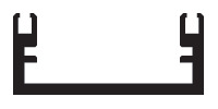 CRL-U.S. Aluminum Division Bar Face, Custom Paint- 24'-2"