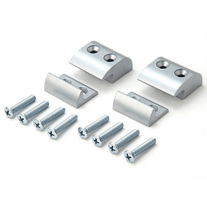 CRL Satin Aluminum Jackson® 896 Mullion Stabilizer Package