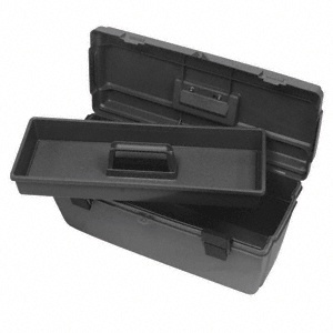 CRL Black Large Lightweight Tool Box