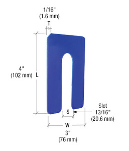 CRL VR10 11 Blue Handle Vinyl Roller Tool