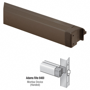 Adams Rite® 8400 Series Panic Mortise Only Left Hand 48", Dark Bronze Anodized