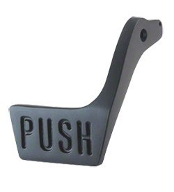 CRL Dark Bronze Right Hand Reverse Paddle Assembly for Jackson® 1085P Series Concealed Vertical Rod Exit Device