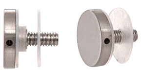 CRL 316 Brushed Stainless 1-1/4" Diameter Standoff Cap Assembly