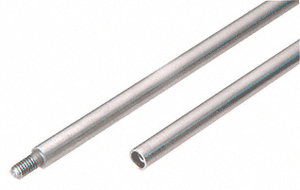 CRL 59" Satin Chrome 6 mm Steel Rod