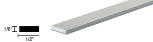 CRL Satin Anodized 1/2" Aluminum Flat Bar Extrusion