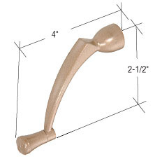 CRL Copperite 3/8" Deep Crank Handle for Pella