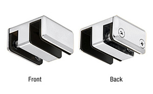 CRL Polished Chrome Top Guide for Essence® Series Sliding Door Kit