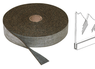 CRL 1/16" Tuff-Pak Cork and Rubber Glass Setting Tape