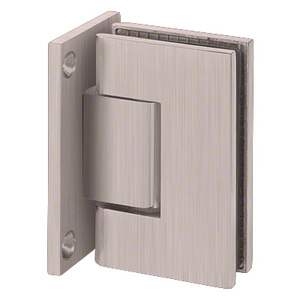 Brushed Pewter Wall Mount with Full Back Plate Adjustable Designer Series Hinge