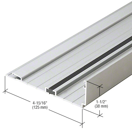 CRL-U.S. Aluminum Clear Anodized Compensating Head/Jamb Channel ...