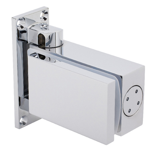 CRL Chrome Vernon Oil Dynamic 'All-Glass' One Way Door Hinge