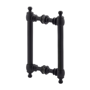 Oil Rubbed Bronze 6" Antique Style Back to Back Handles